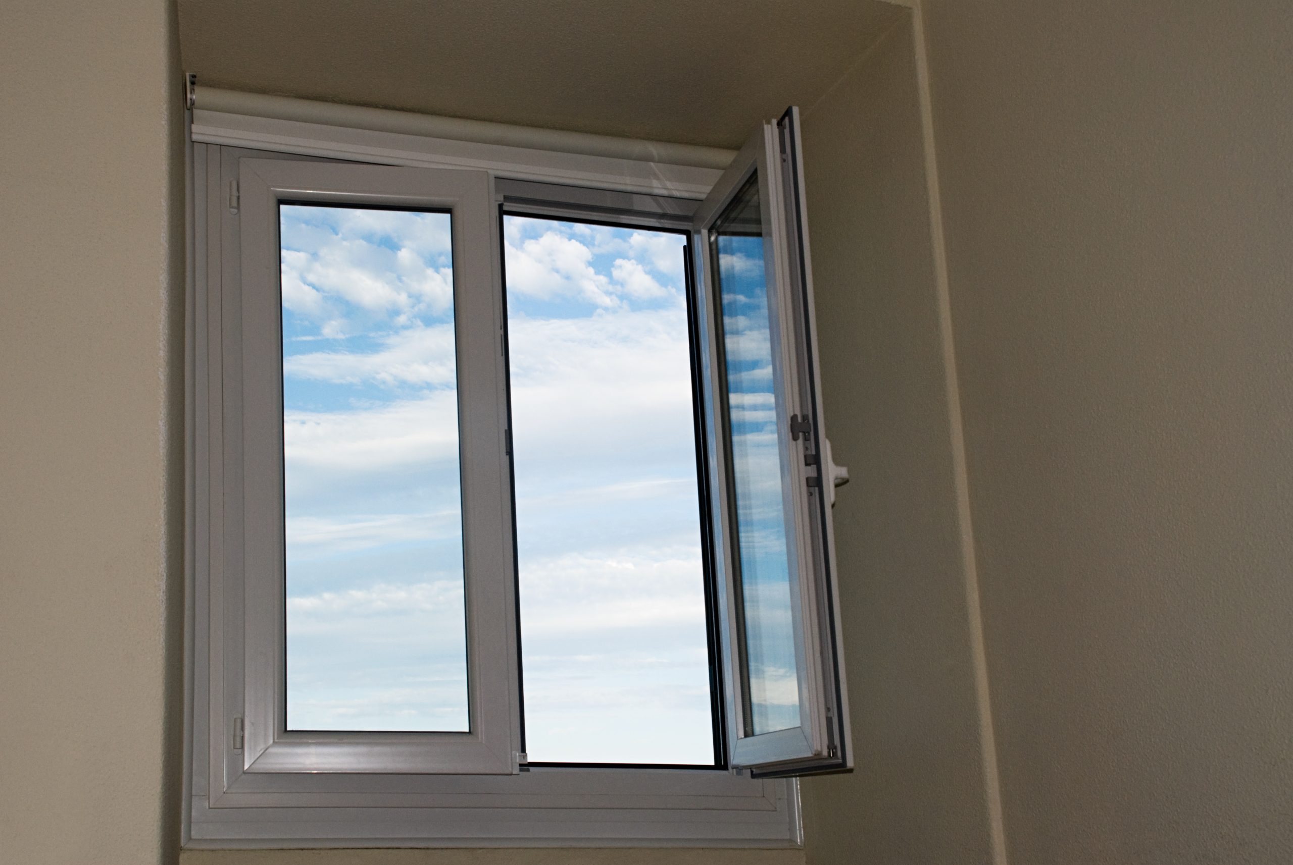 Open window